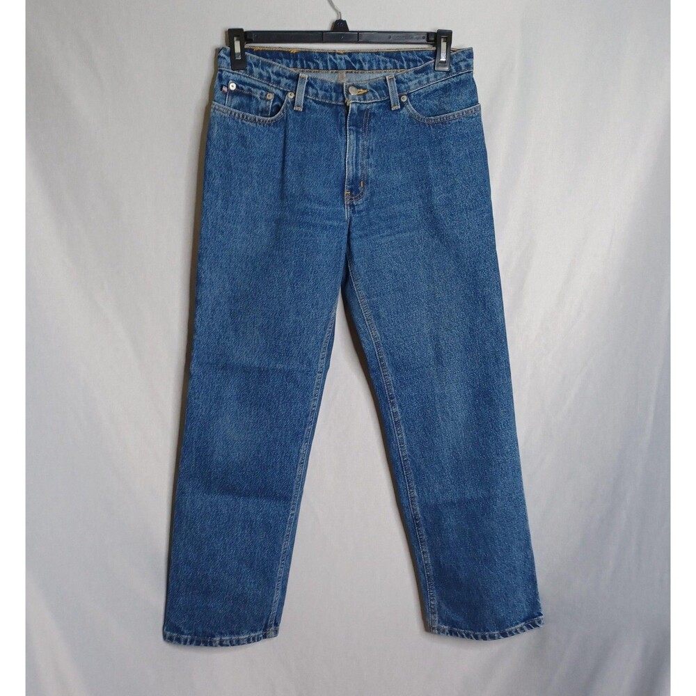 Ralph Lauren Polo Saturday Jeans Womens 8 High Rise Straight Leg Western Cowgirl